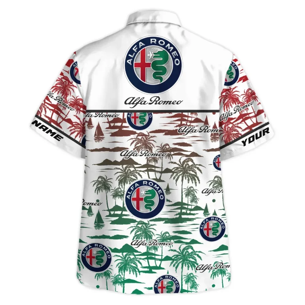 Racing Heritage Hawaiian Shirt Exclusive Logo, Open Road Button Shirt CAR205 - Image 4