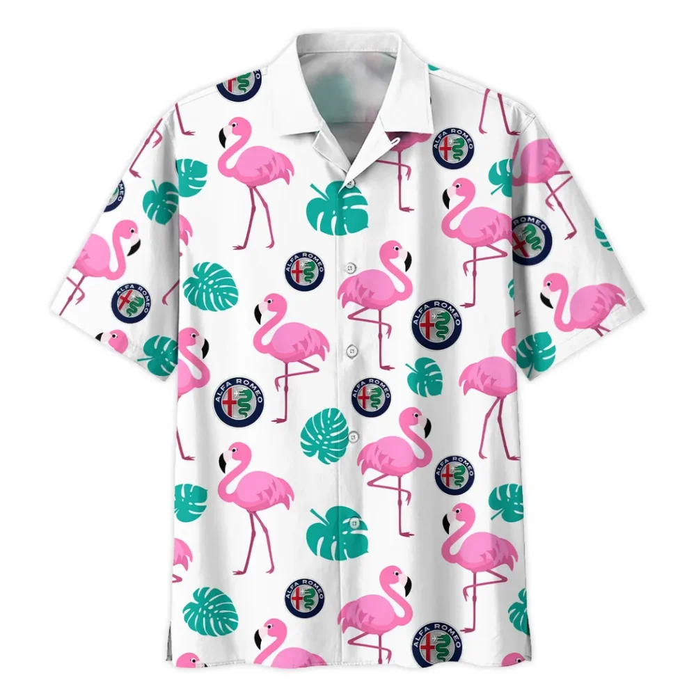 Racing Heritage Hawaiian Shirt Exclusive Logo, Gearhead Style Button Shirt CAR207 - Image 3