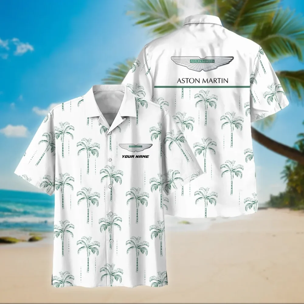 Luxury Sports Car Hawaiian Shirt Exclusive Logo, Gearhead Style Button Shirt CAR206 - Image 2
