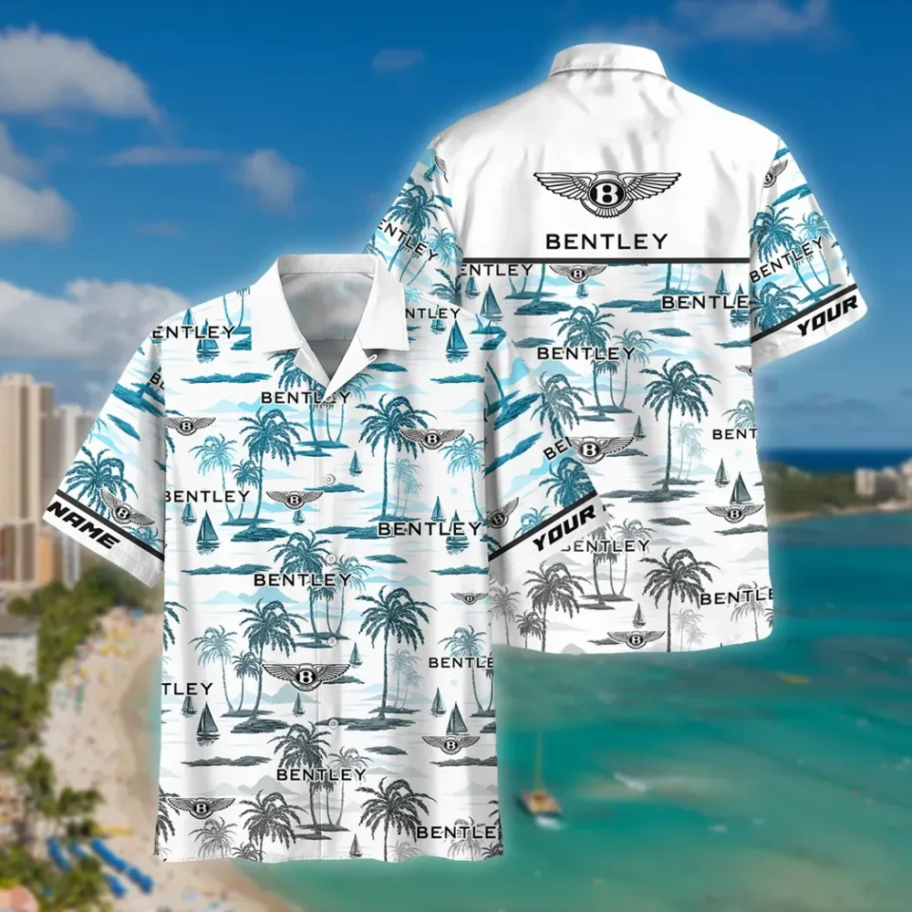 Elite Luxury Ride Hawaiian Shirt Exclusive Logo, Urban Driver Button Shirt CAR205 - Image 2