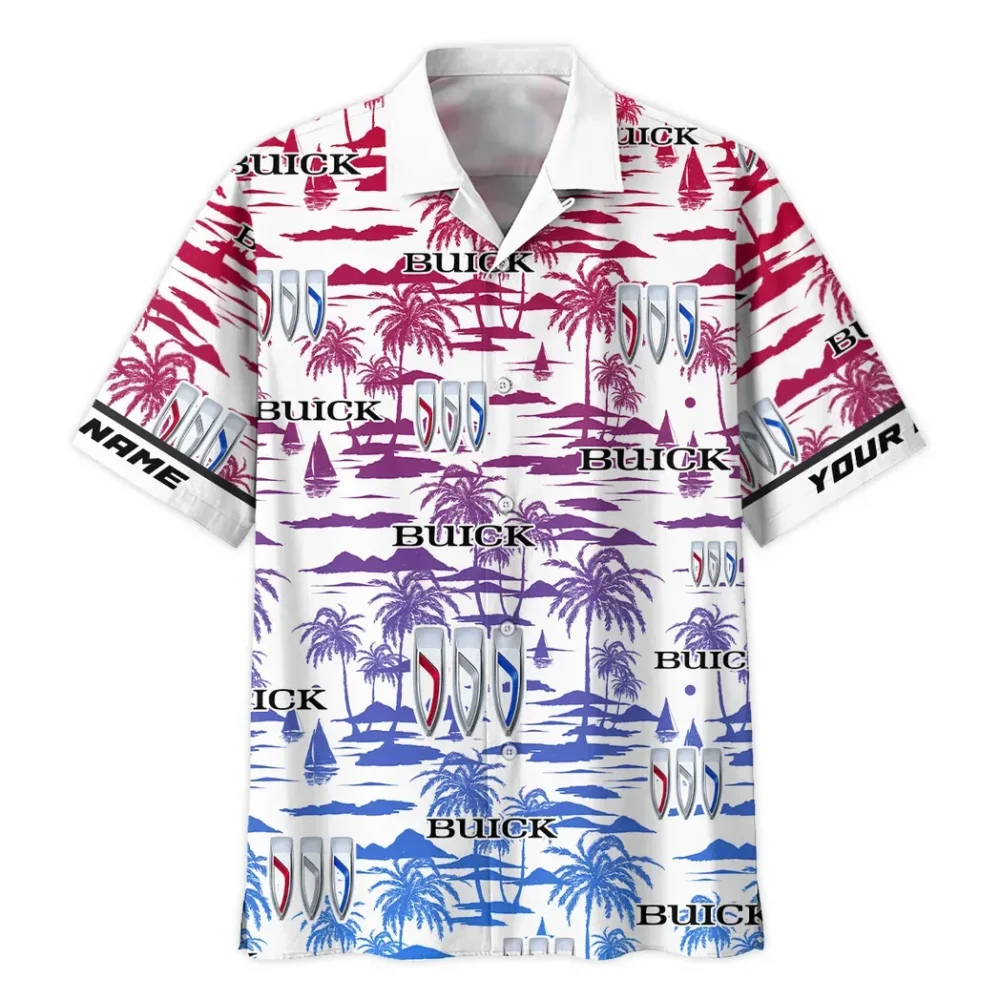 Luxury Car Hawaiian Shirt Exclusive Logo, Rider's Paradise Button Shirt CAR205 - Image 3