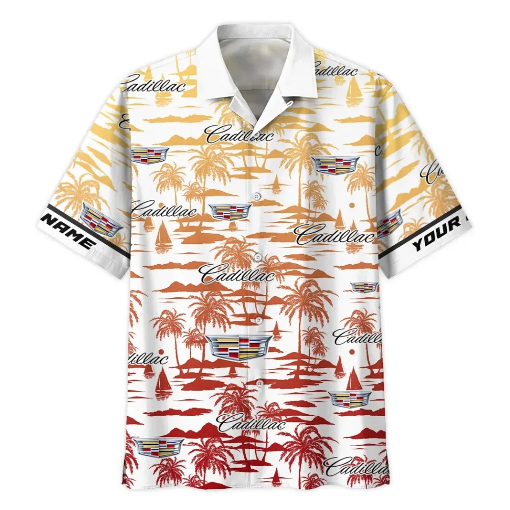 High-End Sedan Hawaiian Shirt Exclusive Logo, Retro Driver Button Shirt CAR205 - Image 3
