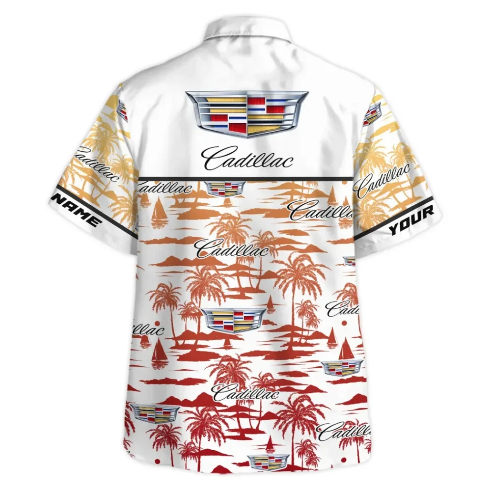High-End Sedan Hawaiian Shirt Exclusive Logo, Retro Driver Button Shirt CAR205 - Image 4