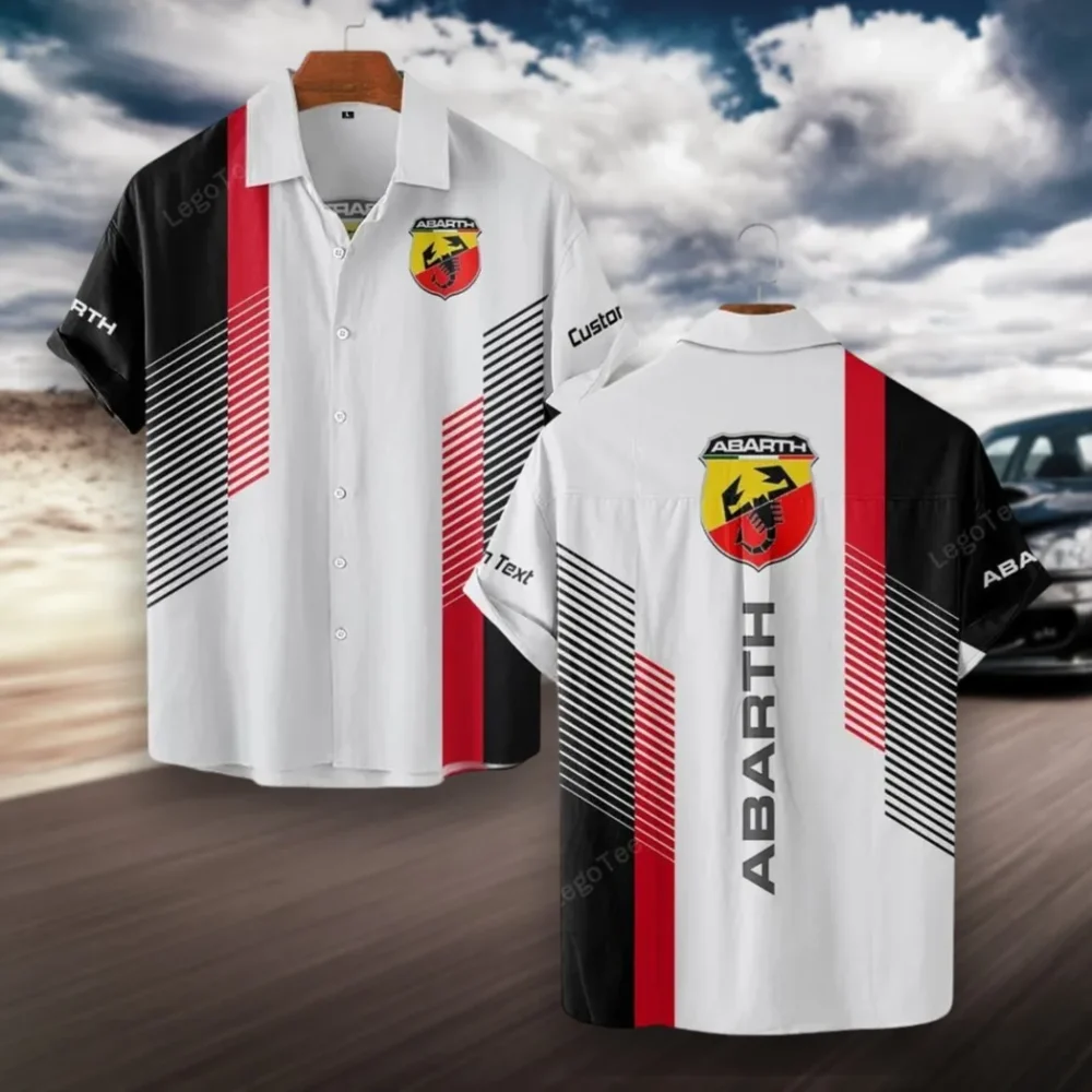 Performance Car Hawaiian Shirt Exclusive Logo, Street Racer Button Shirt CAR107