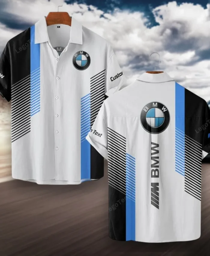 Racing Edition Car Hawaiian Shirt Exclusive Logo, Hot Rod Button Shirt CAR107