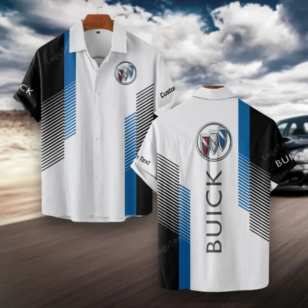 Upscale Daily Driver Hawaiian Shirt Exclusive Logo, Speed Legend Button Shirt CAR107