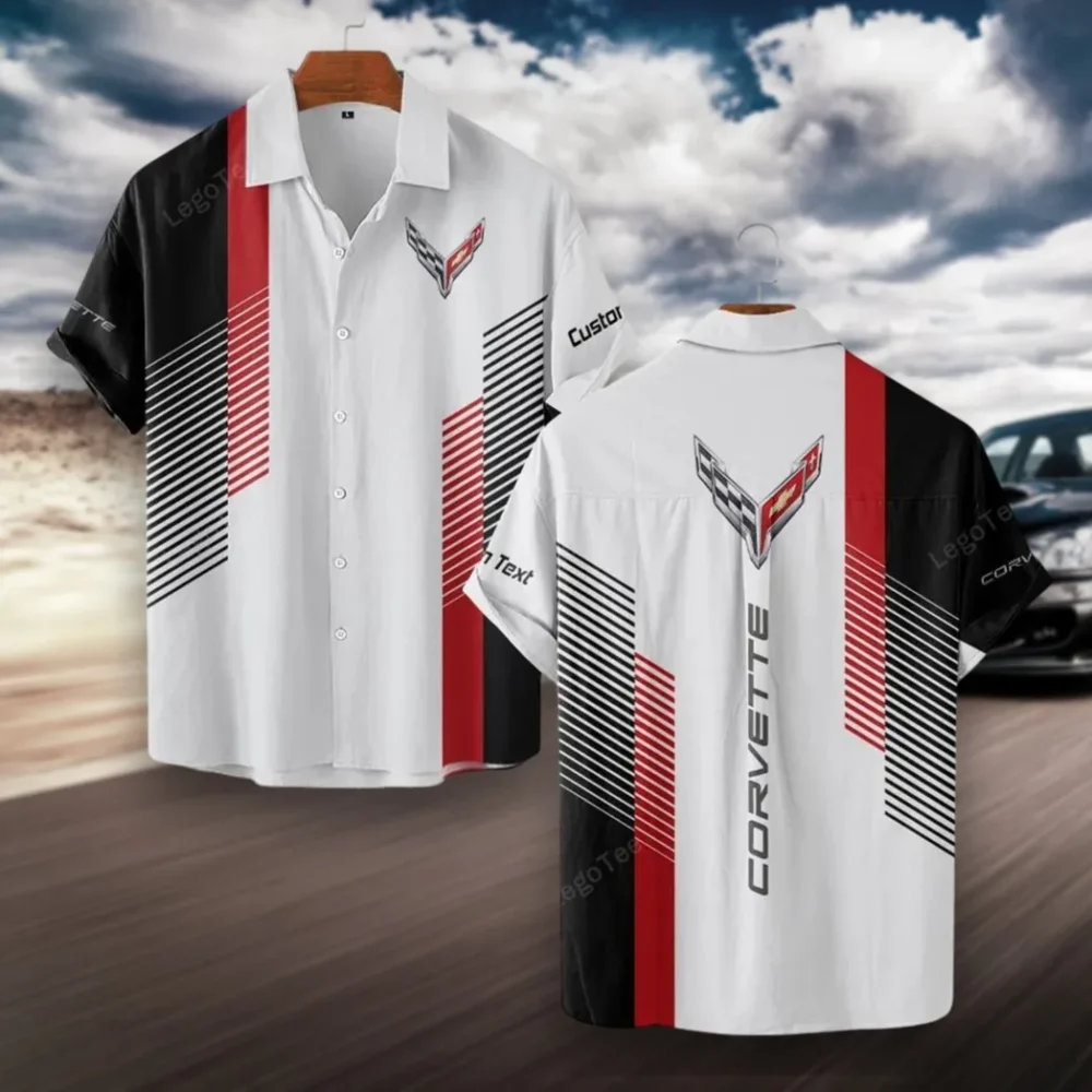 Performance Car Hawaiian Shirt Exclusive Logo, Speed Legend Button Shirt CAR107