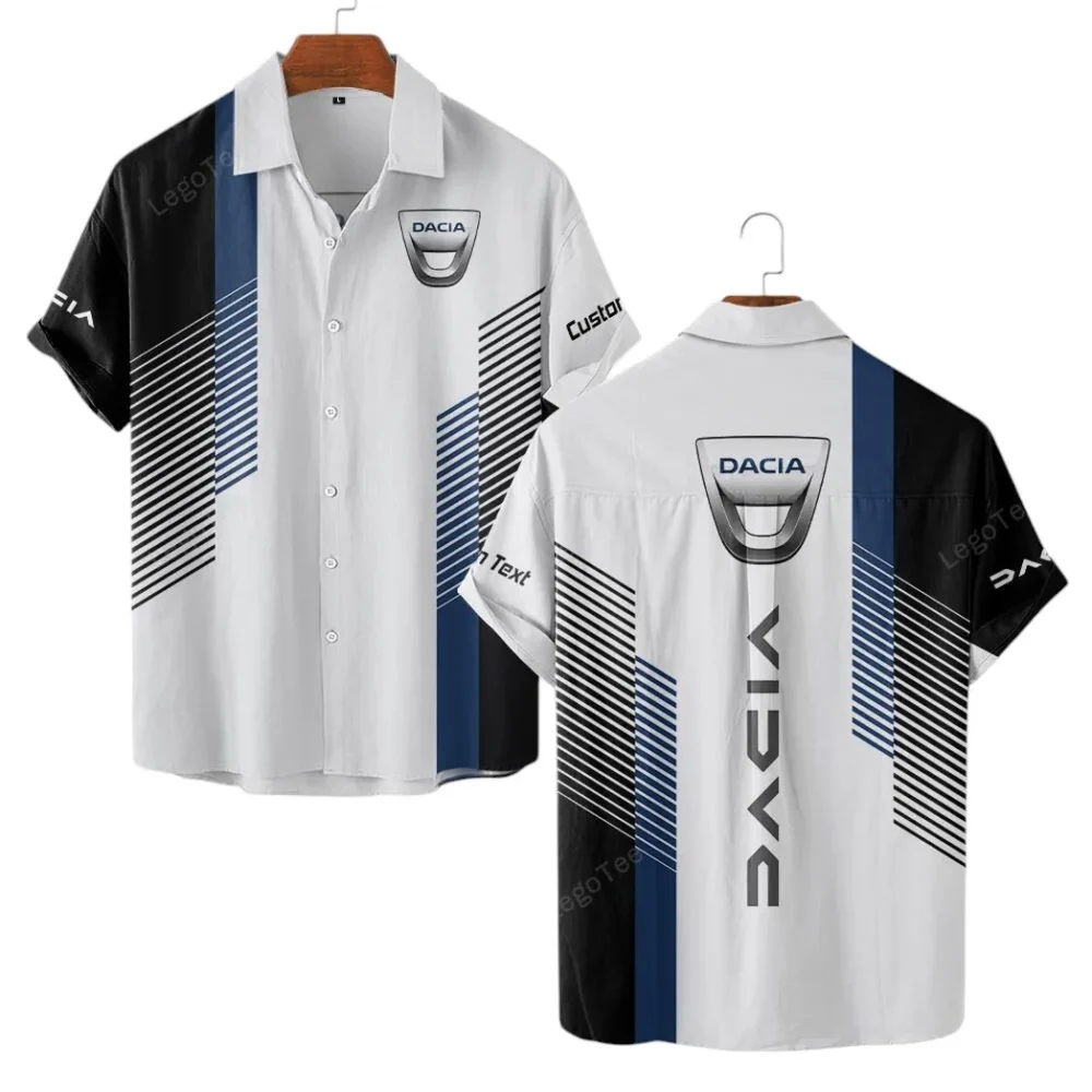 Duraforce Motors Hawaiian Shirt Exclusive Logo, Street-Ready Button Shirt CAR107 - Image 2