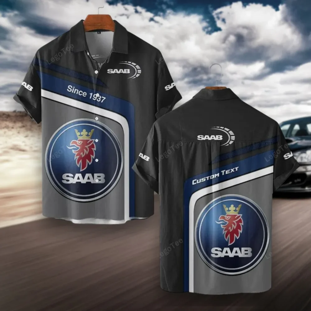 Utility Auto Hawaiian Shirt Exclusive Logo, Open Road Button Shirt CAR111