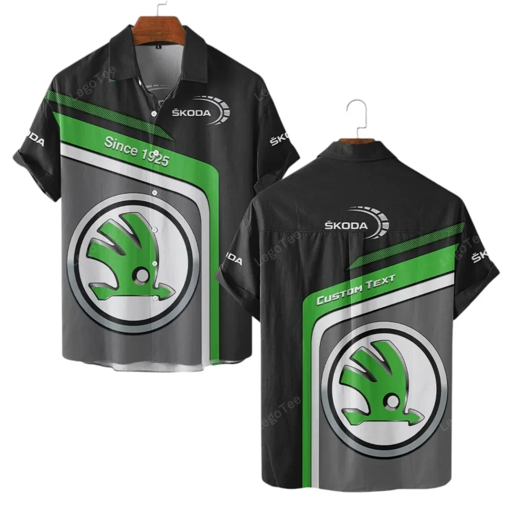 Affordable Ride Hawaiian Shirt Exclusive Logo, Bold Driver Button Shirt CAR111 - Image 2