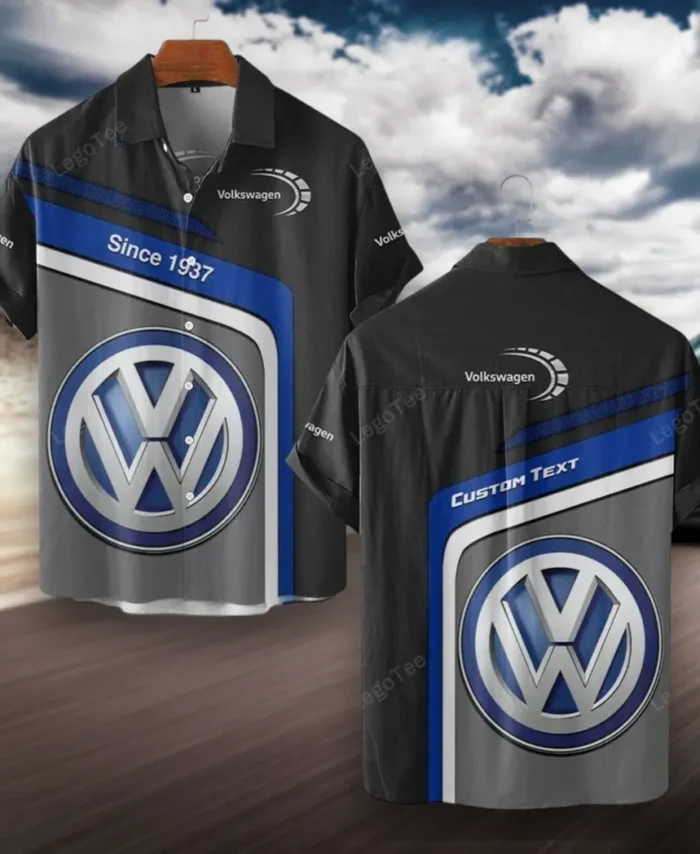 Sedan Vehicle Hawaiian Shirt Exclusive Logo, Garage Life Button Shirt CAR111