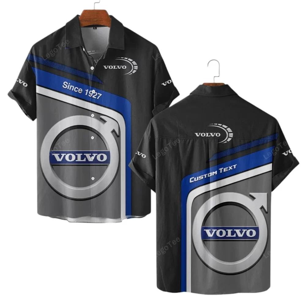 Global Automobile Hawaiian Shirt Exclusive Logo, Open Road Button Shirt CAR111 - Image 2