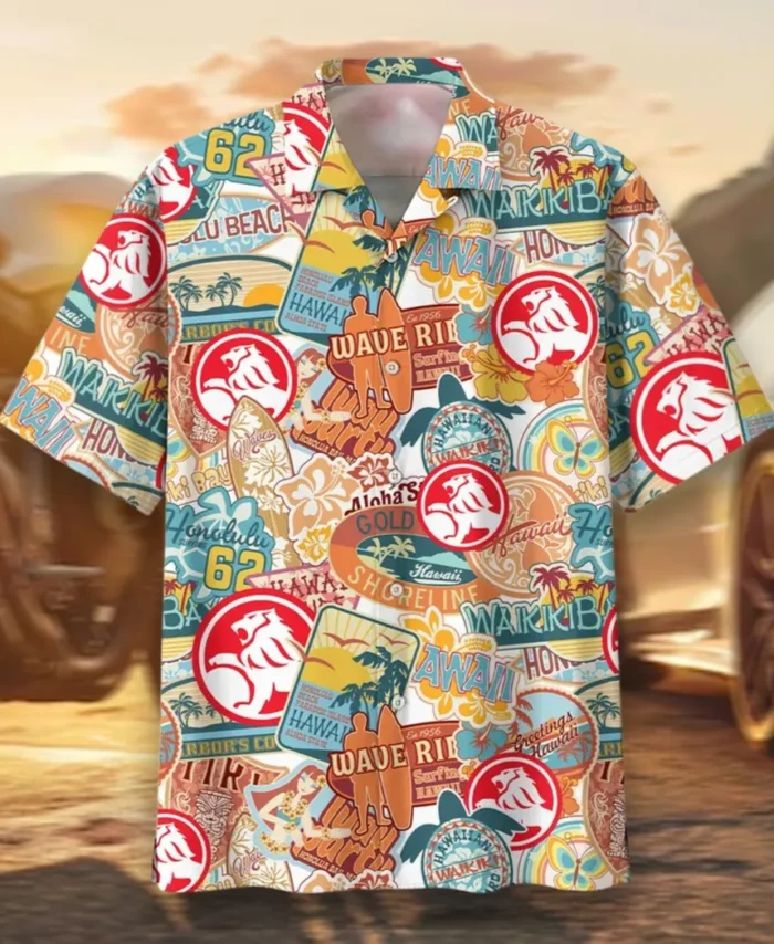 Utility Vehicle Hawaiian Shirt Exclusive Logo, Motor Culture Button Shirt CAR202