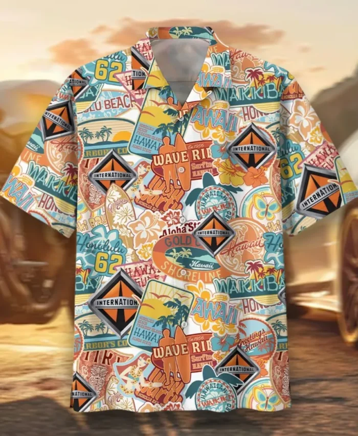 Big Load Mover Hawaiian Shirt Exclusive Logo, Custom Garage Button Shirt CAR202