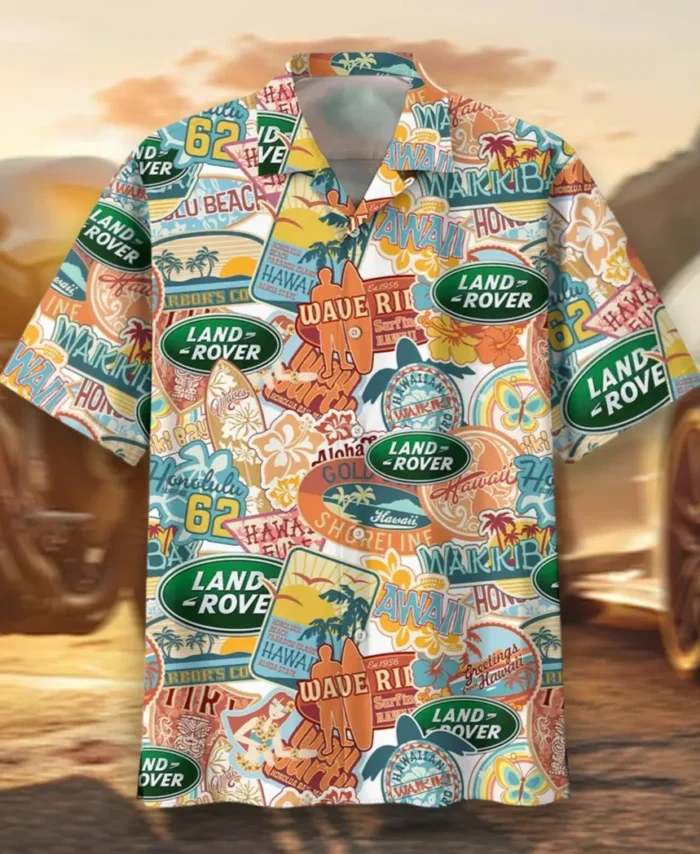 4x4 SUV Maker Hawaiian Shirt Exclusive Logo, Summer Garage Button Shirt CAR202