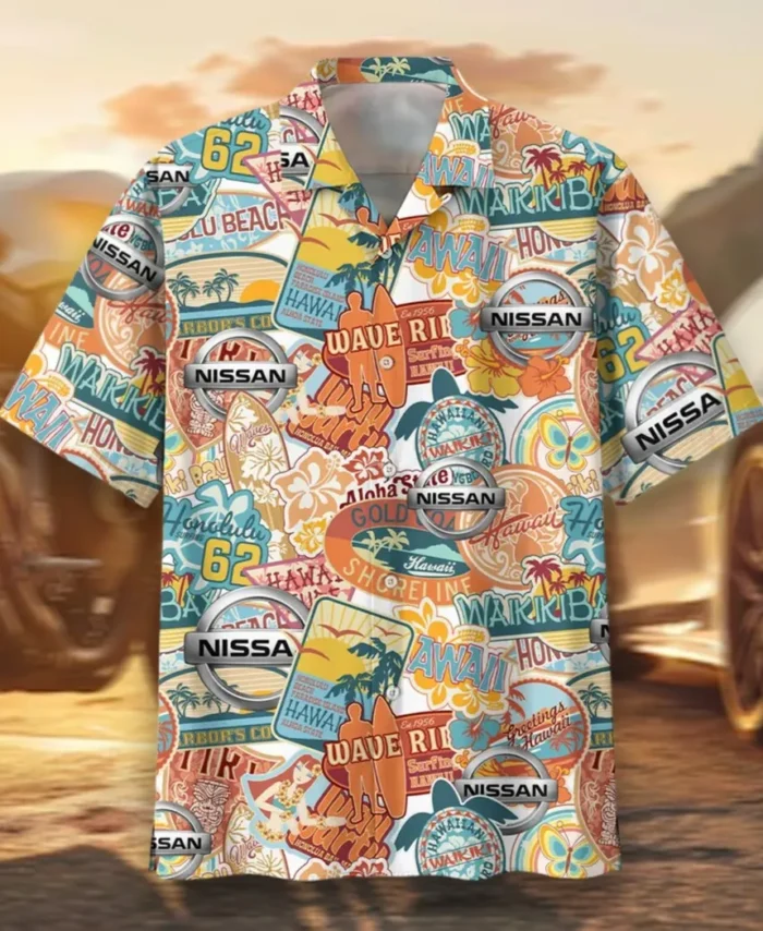 4x4 SUV Hawaiian Shirt Exclusive Logo, Retro Driver Button Shirt CAR202
