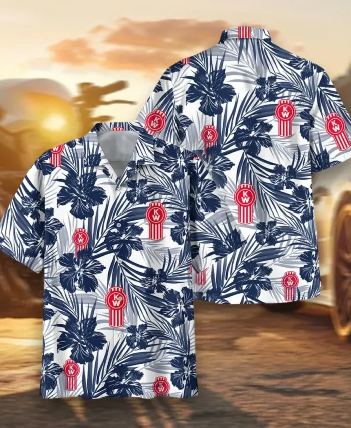 Big Rig Hawaiian Shirt Exclusive Logo, Road-Trip Ready Button Shirt CAR203