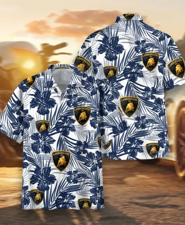 Luxury Vehicle Hawaiian Shirt Exclusive Logo, Street Racer Button Shirt CAR203