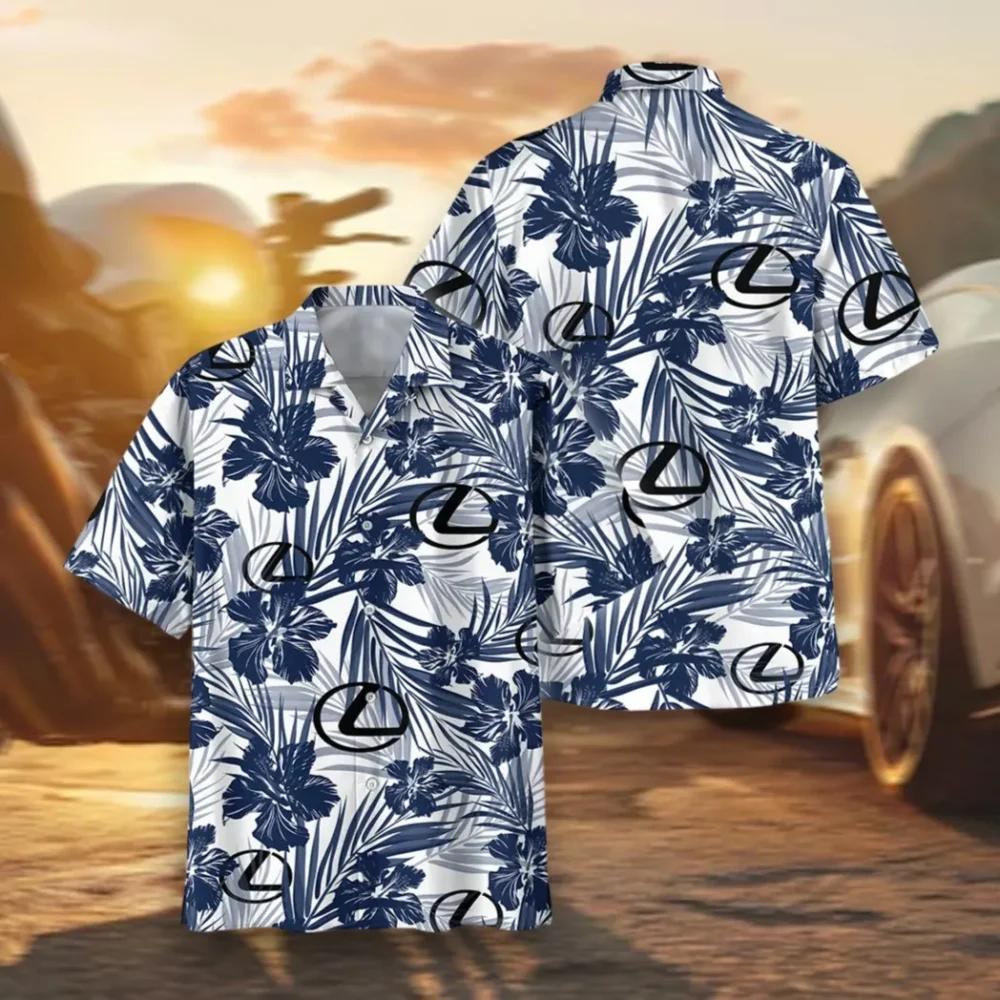 Hybrid Luxury Car Hawaiian Shirt Exclusive Logo, Engine Lover Button Shirt CAR203