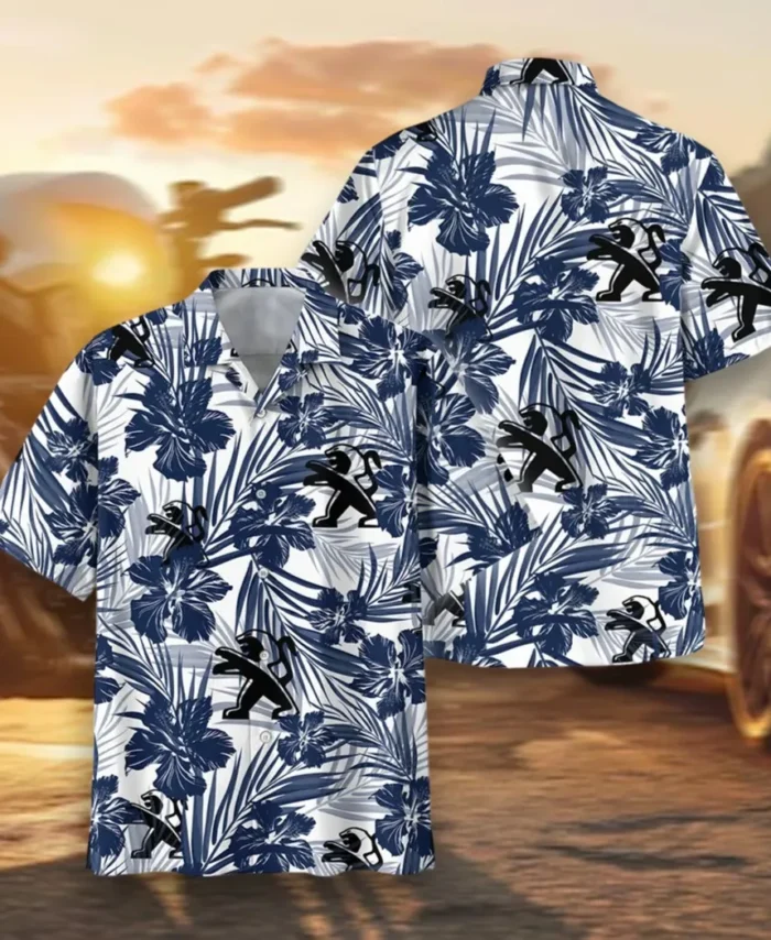 Mid-Size Car Hawaiian Shirt Exclusive Logo, Urban Driver Button Shirt CAR203