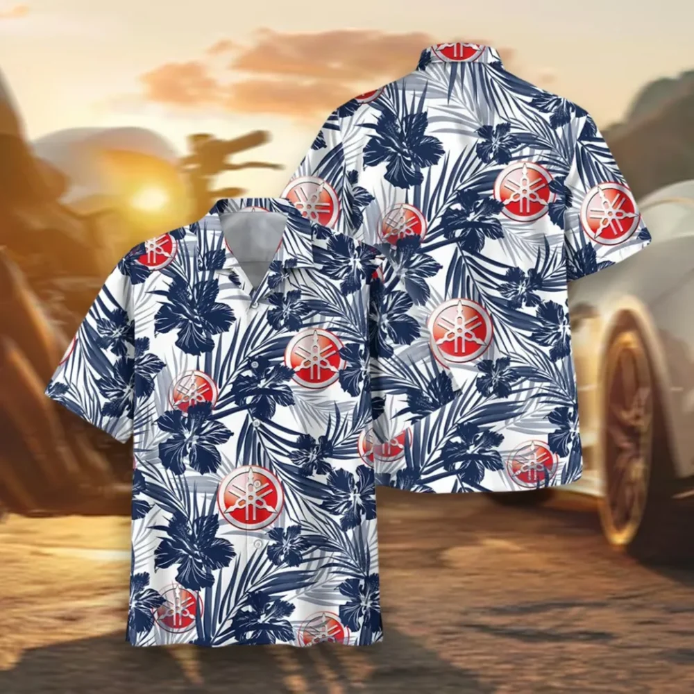 Adventure Motorbike Hawaiian Shirt Exclusive Logo, Road Life Button Shirt CAR203