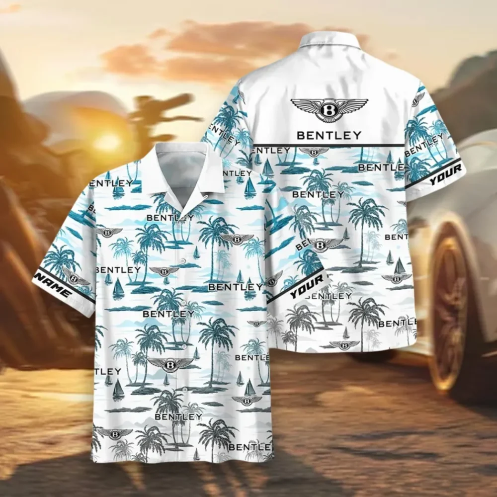 Elite Luxury Ride Hawaiian Shirt Exclusive Logo, Urban Driver Button Shirt CAR205