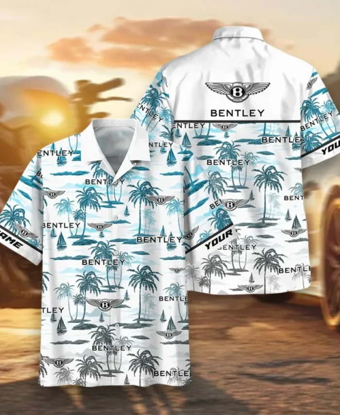 Elite Luxury Ride Hawaiian Shirt Exclusive Logo, Urban Driver Button Shirt CAR205