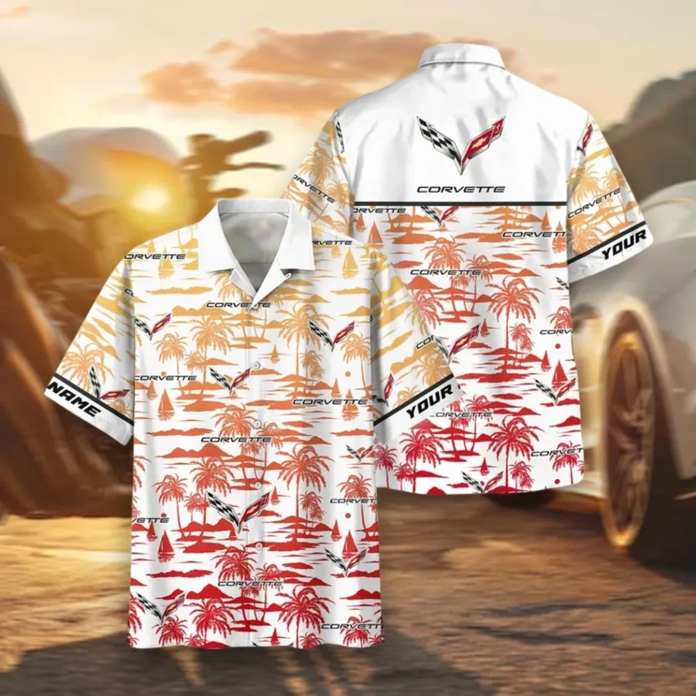 Performance Car Hawaiian Shirt Exclusive Logo, Road Life Button Shirt CAR205