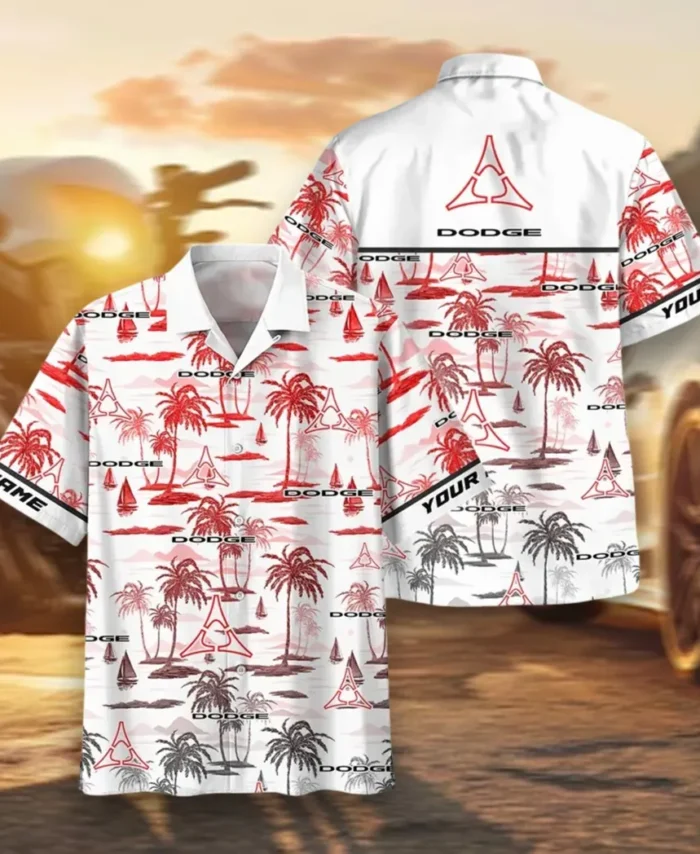 Classic Car Hawaiian Shirt Exclusive Logo, Performance Gear Button Shirt CAR205
