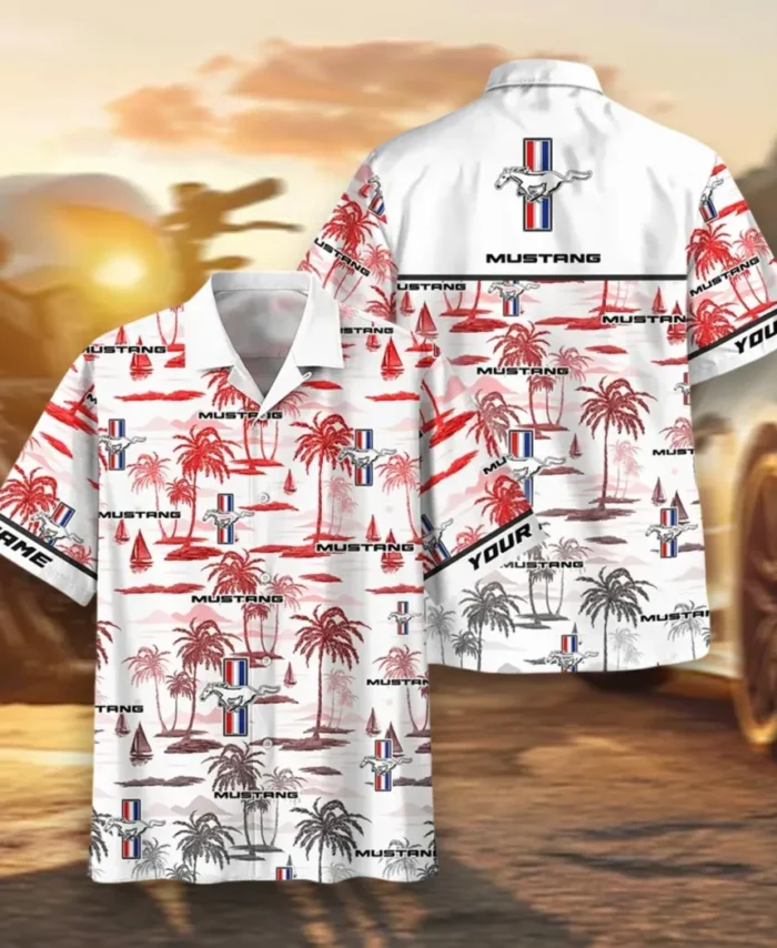 Car Hawaiian Shirt Exclusive Logo, Garage Life Button Shirt CAR205
