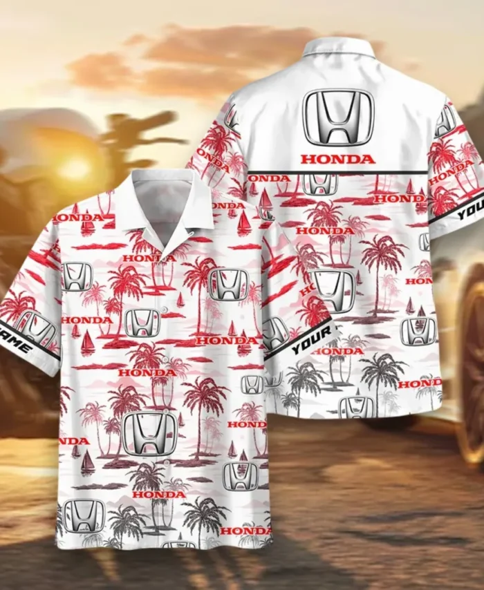 Mid-Size Vehicle Hawaiian Shirt Exclusive Logo, Custom Ride Button Shirt CAR205