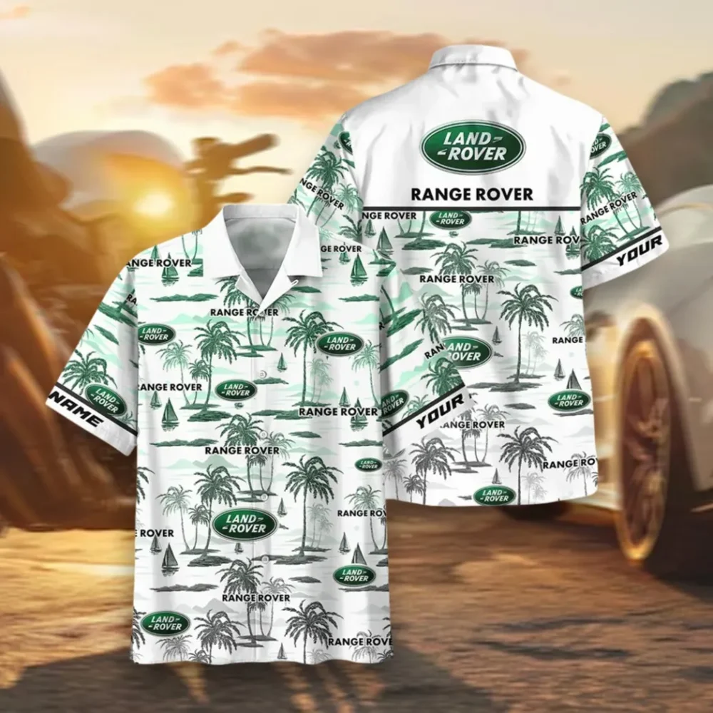 Terrain Auto Hawaiian Shirt Exclusive Logo, Open Road Button Shirt CAR205