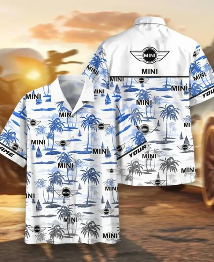 Tiny Cruiser Hawaiian Shirt Exclusive Logo, Custom Garage Button Shirt CAR205