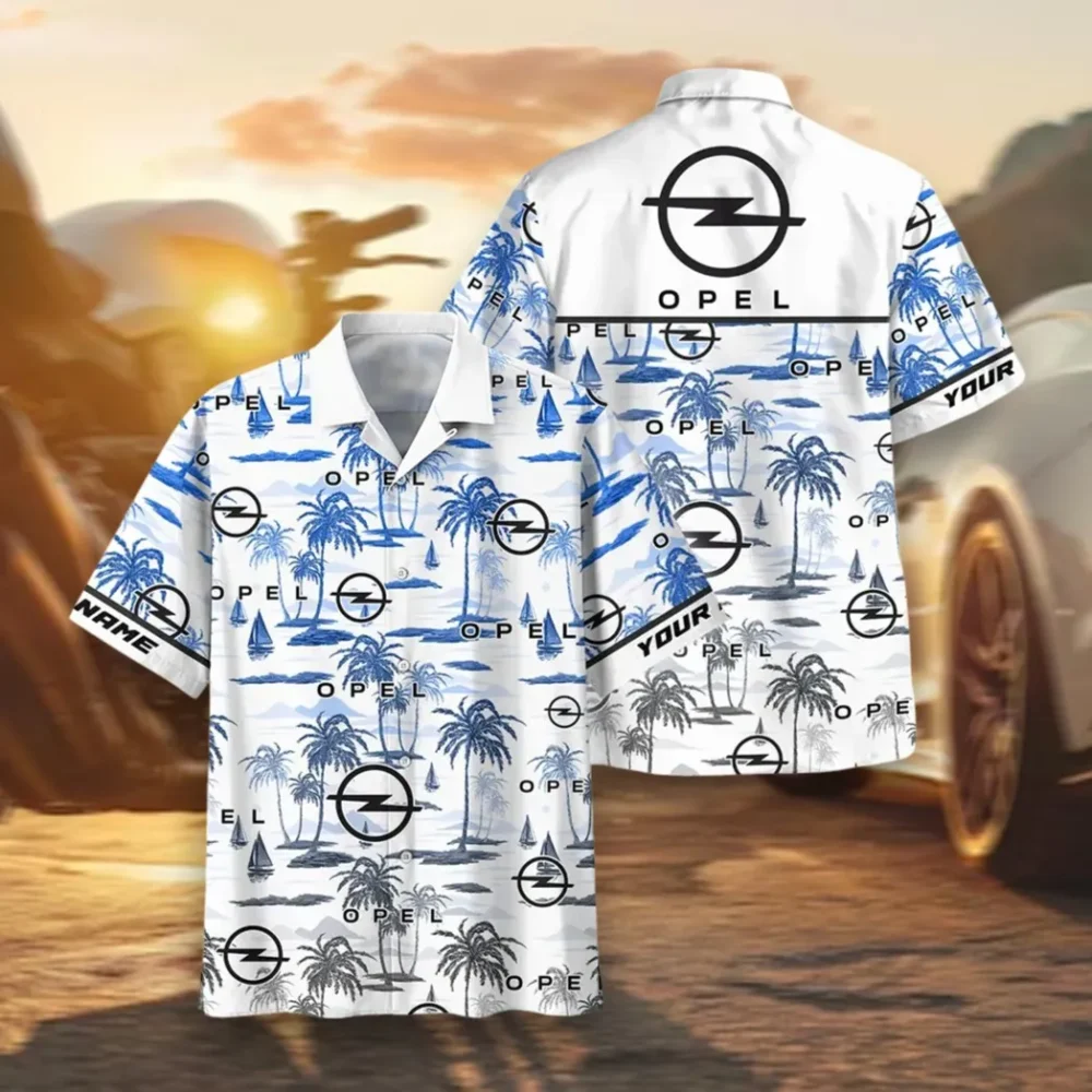 Urban Car Hawaiian Shirt Exclusive Logo, Car Meet Button Shirt CAR205