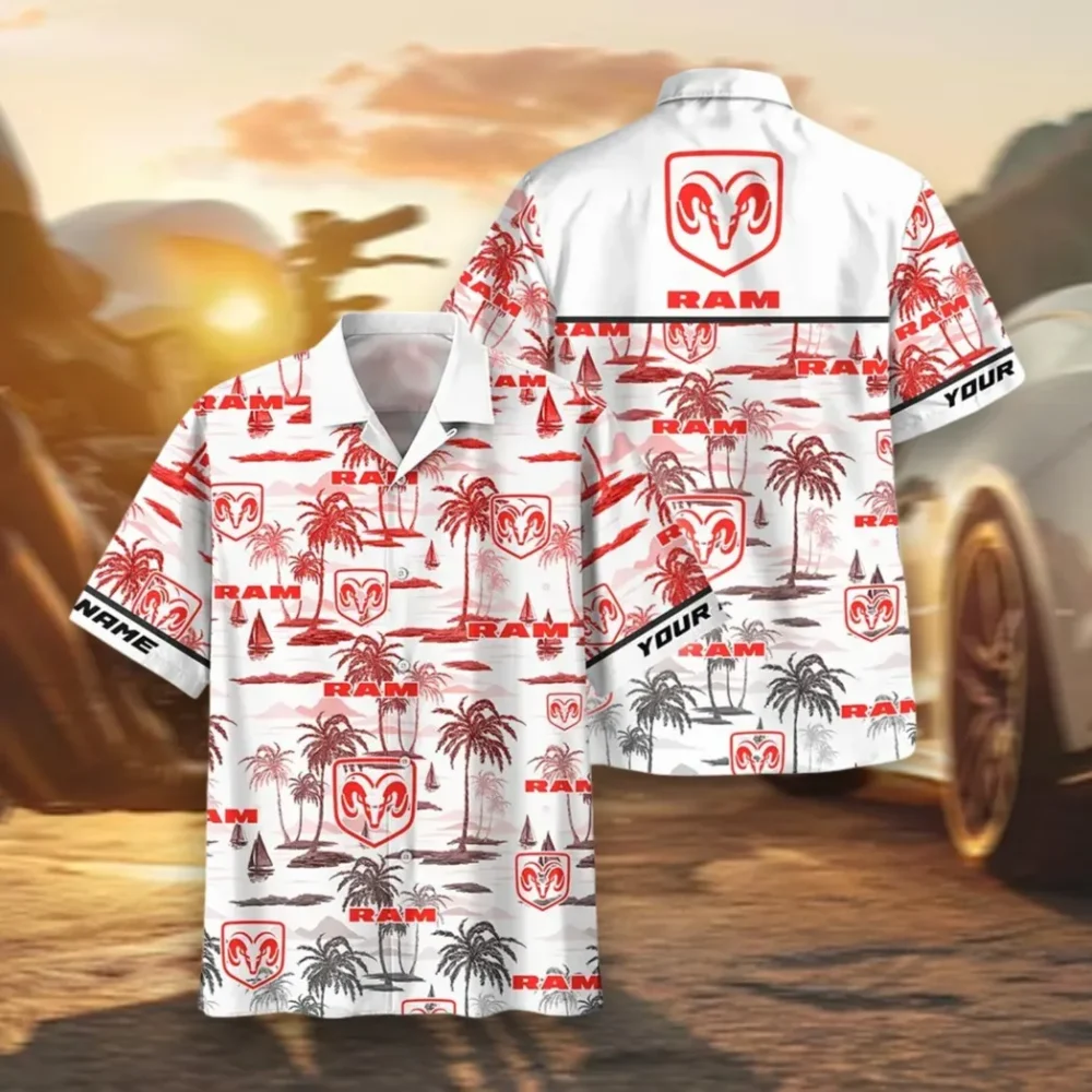 Power Pickup Hawaiian Shirt Exclusive Logo, Street-Ready Button Shirt CAR205