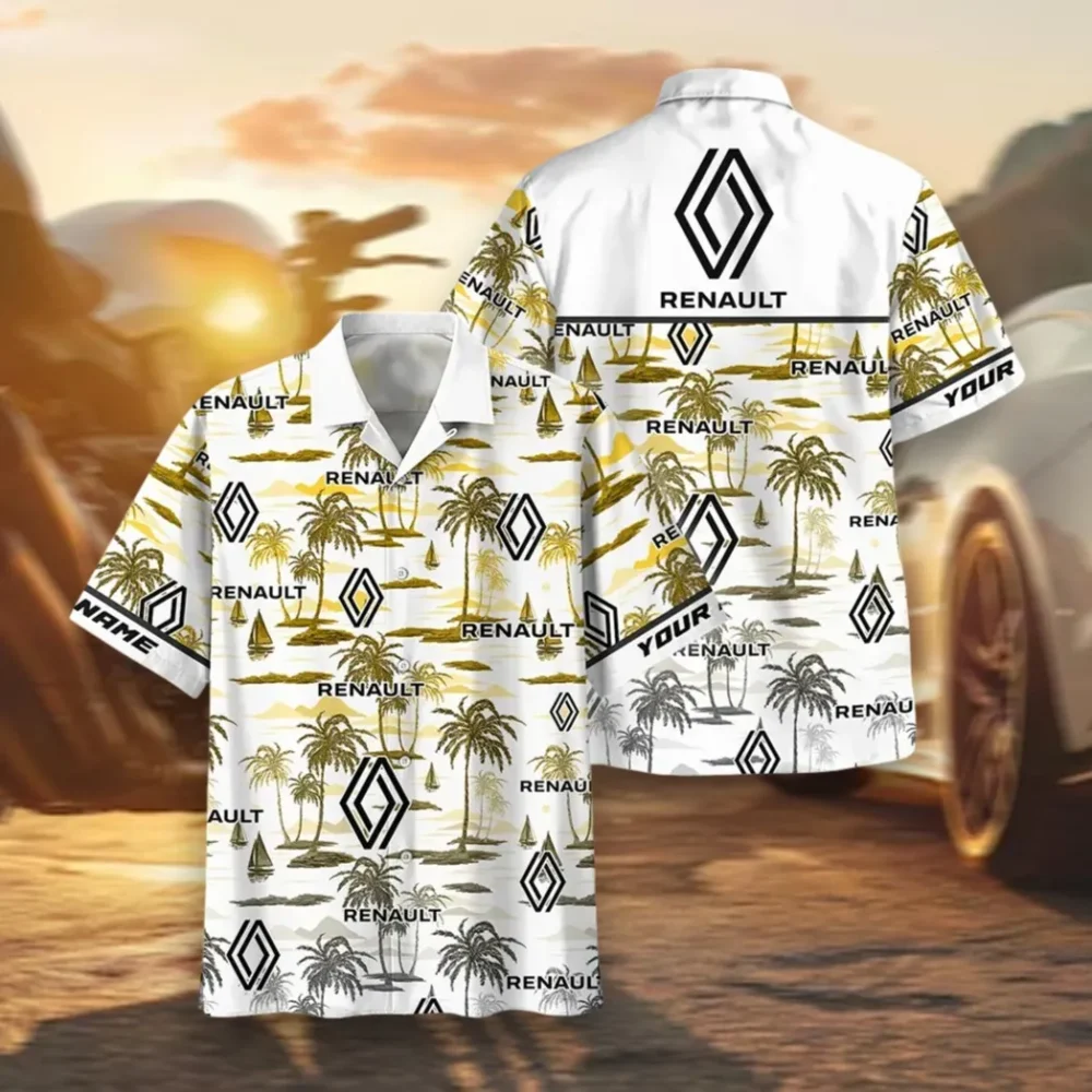 Family Sedan Hawaiian Shirt Exclusive Logo, Garage Life Button Shirt CAR205