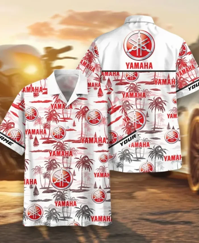 Adventure Motorbike Hawaiian Shirt Exclusive Logo, Street-Ready Button Shirt CAR205