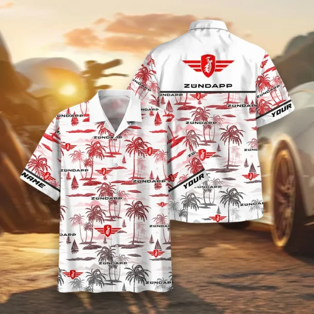 Classic Motorcycle Hawaiian Shirt Exclusive Logo, Open Road Button Shirt CAR205