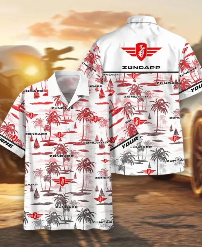 Classic Motorcycle Hawaiian Shirt Exclusive Logo, Open Road Button Shirt CAR205
