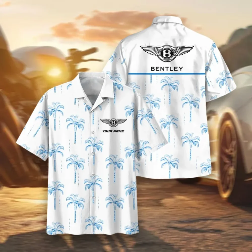 Prestige Vehicle Hawaiian Shirt Exclusive Logo, Rider's Paradise Button Shirt CAR206