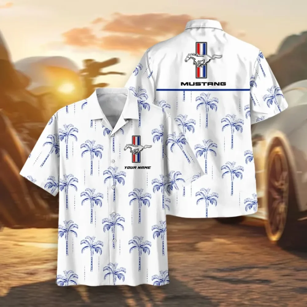 Street Performance Car Hawaiian Shirt Exclusive Logo, Garage Life Button Shirt CAR206