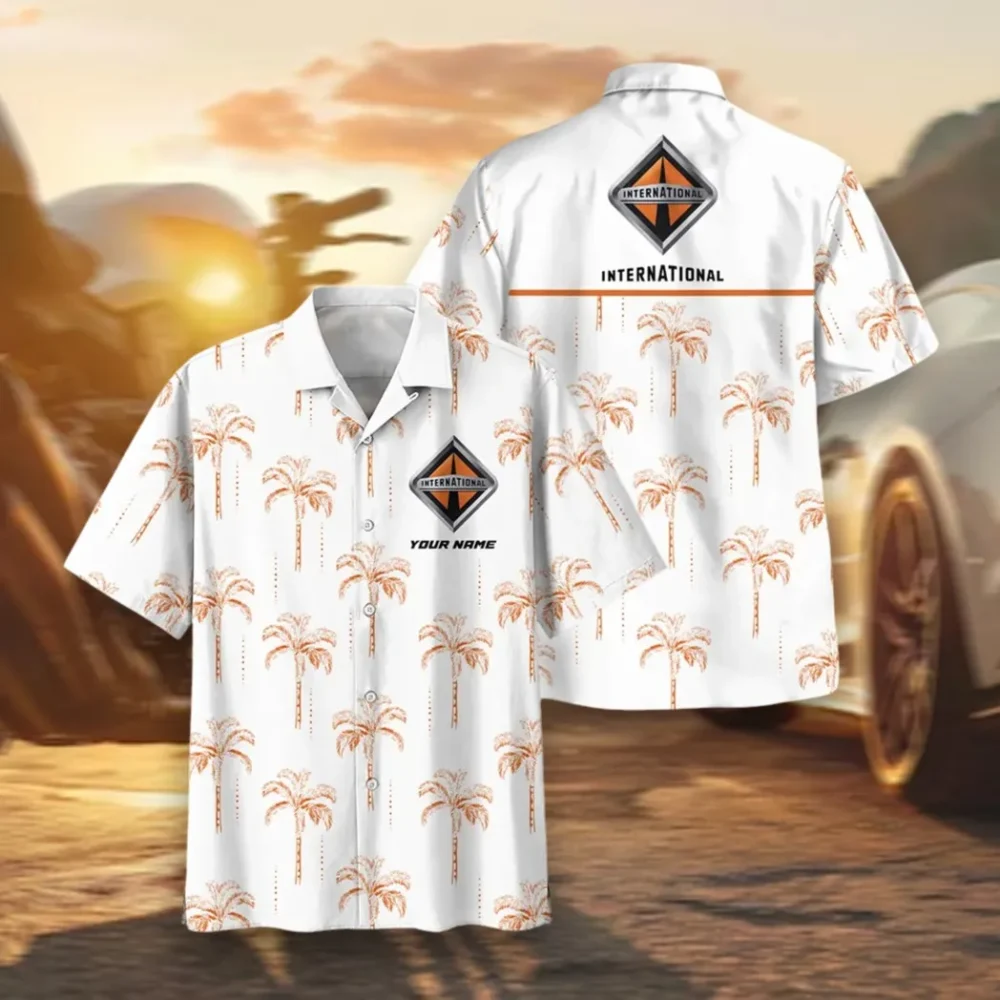 Rural Work Vehicle Hawaiian Shirt Exclusive Logo, Urban Driver Button Shirt CAR206