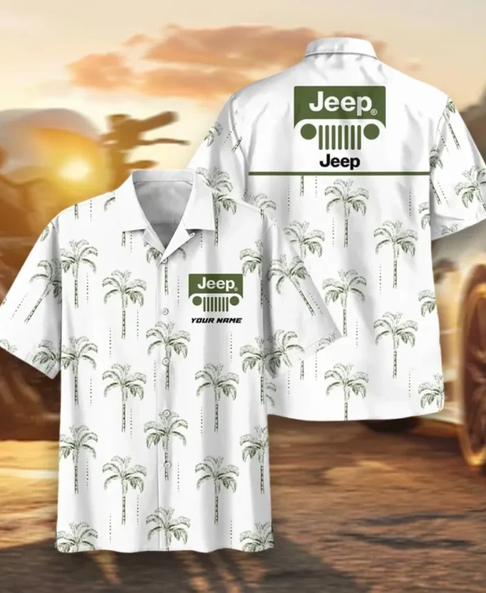 4x4 Vehicle Maker Hawaiian Shirt Exclusive Logo, Performance Gear Button Shirt CAR206