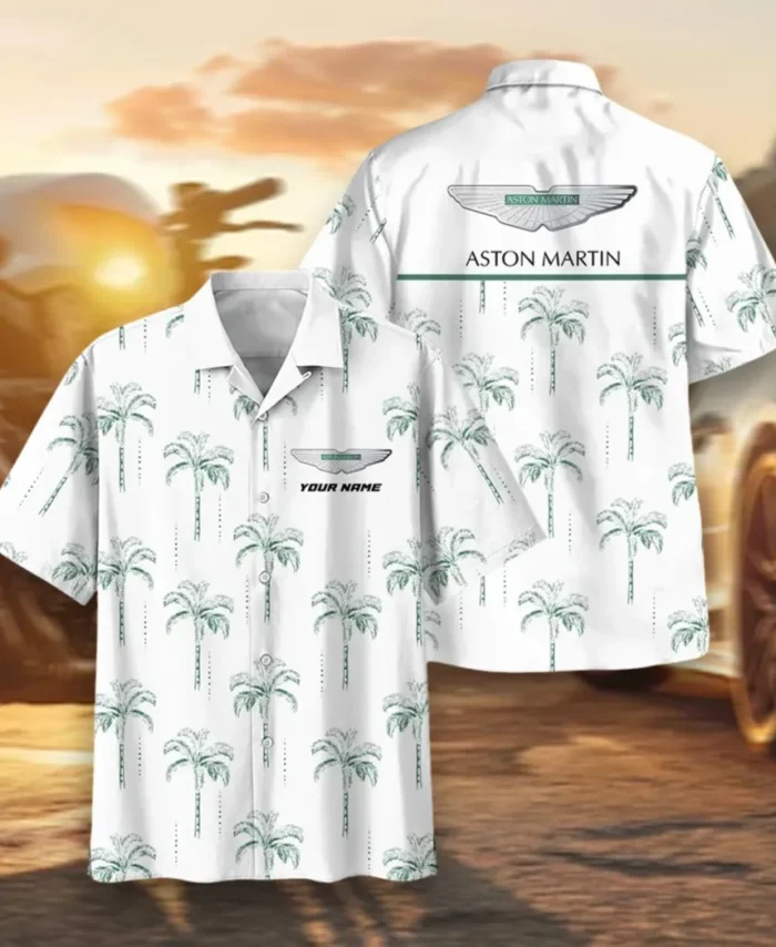 Luxury Sports Car Hawaiian Shirt Exclusive Logo, Gearhead Style Button Shirt CAR206