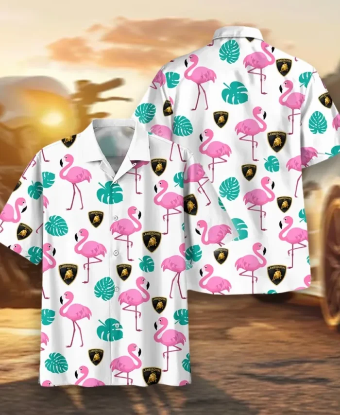 Luxury Vehicle Hawaiian Shirt Exclusive Logo, Auto Fan Button Shirt CAR207