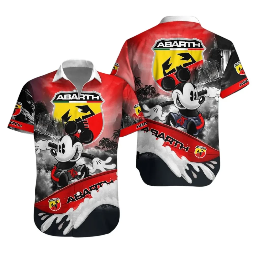Motorsport Spirit Hawaiian Shirt Exclusive Logo, Motorsport Vibe Button Shirt CAR530 - Image 2
