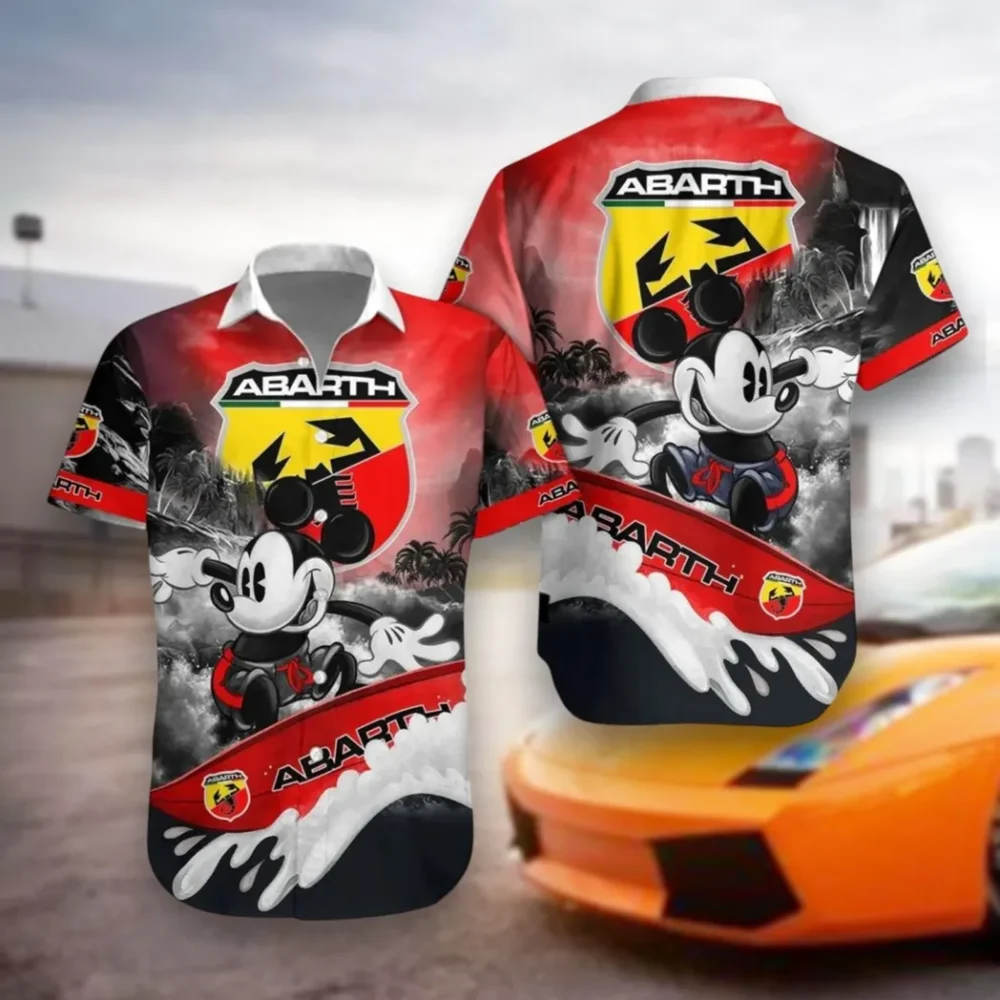 Motorsport Spirit Hawaiian Shirt Exclusive Logo, Motorsport Vibe Button Shirt CAR530