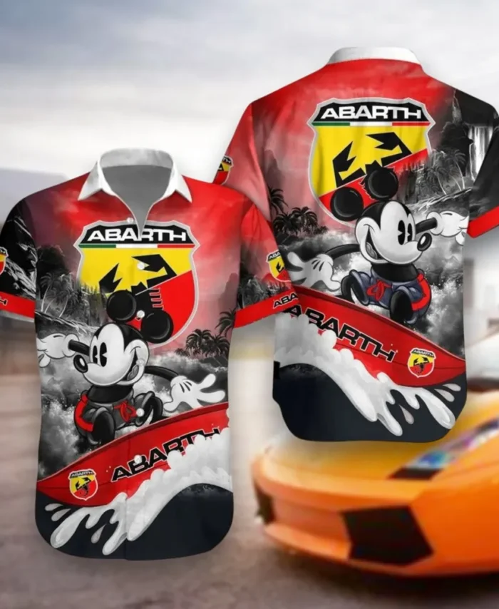 Motorsport Spirit Hawaiian Shirt Exclusive Logo, Motorsport Vibe Button Shirt CAR530