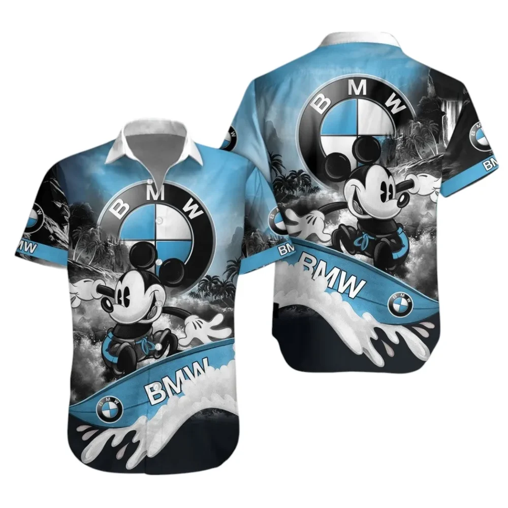 Luxury SUV Hawaiian Shirt Exclusive Logo, Street Racer Button Shirt CAR530 - Image 2