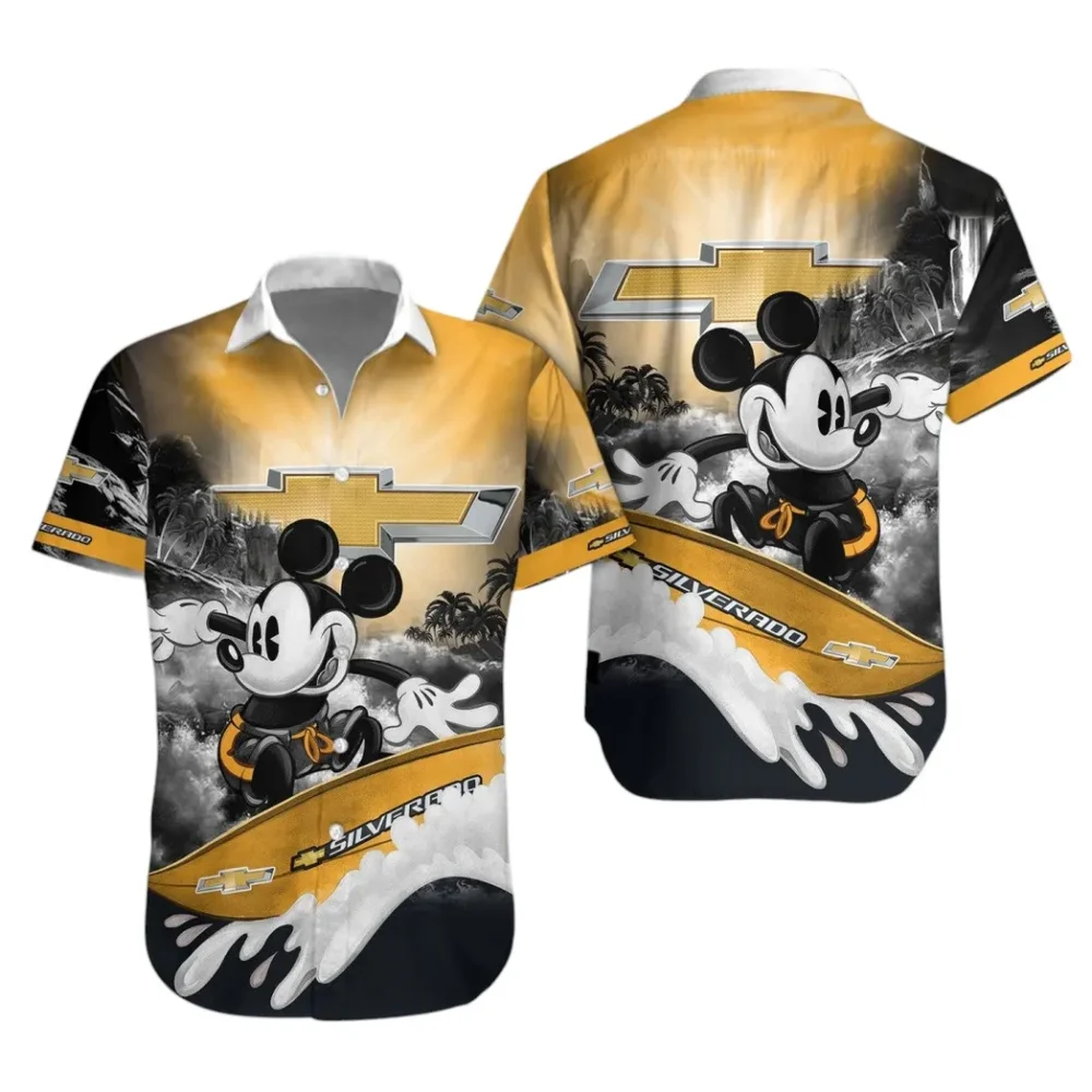 American Work Truck Hawaiian Shirt Exclusive Logo, Road Life Button Shirt CAR530 - Image 2